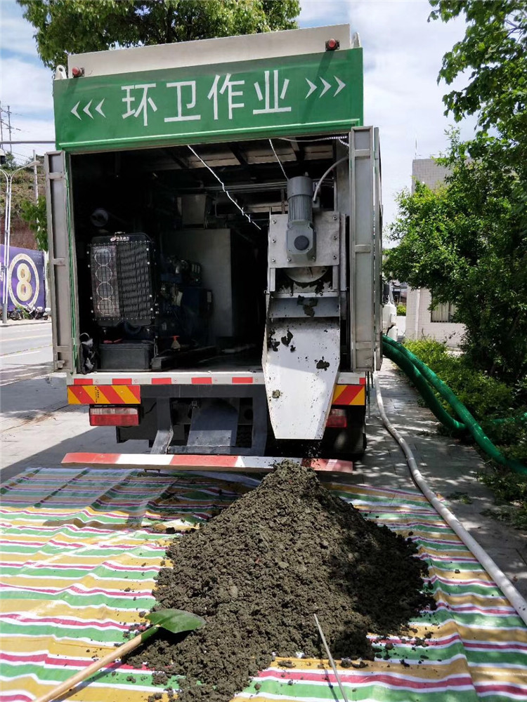 赤城淤泥干湿分离